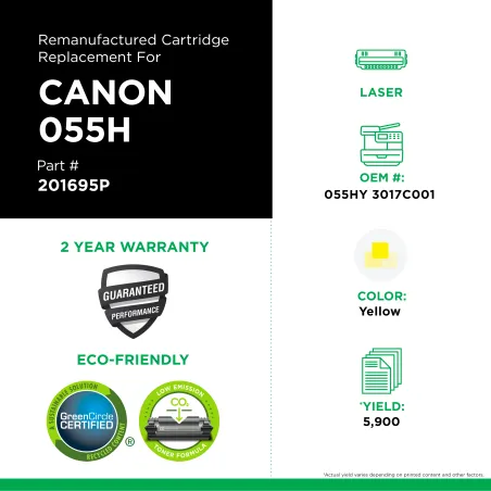 Canon - 055HY, 3017C001
